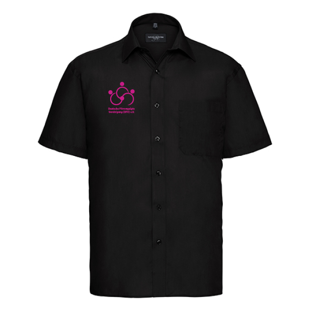 Hemd Herren, Poly-Cotton Easy Care Poplin, kurzarm Hemd Herren, Poly-Cotton Easy Care Poplin, kurzarm