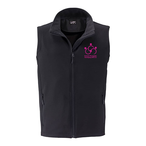 Weste, Softshell, kurzarm, Unisex