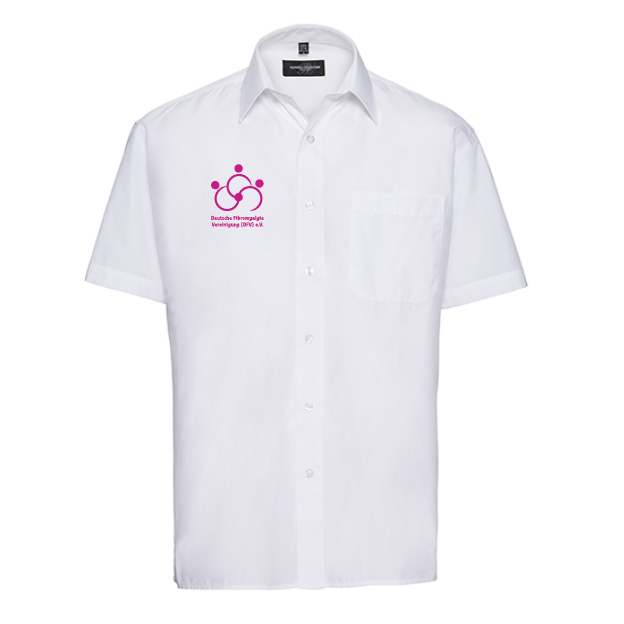 Hemd Herren, Poly-Cotton Easy Care Poplin, kurzarm